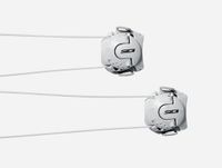 SIDI Tecno 3 Long - Vervangende Draaiknop - Fietsschoen Onderdeel - 155mm - Wit