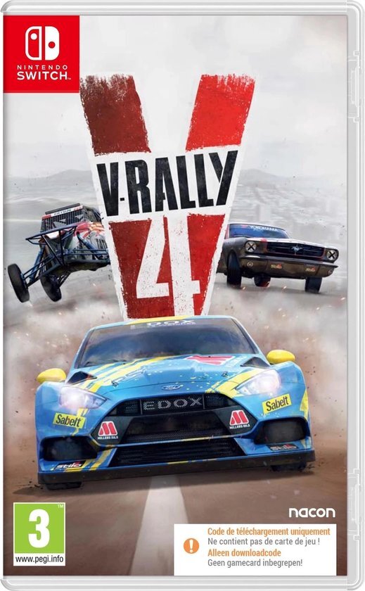 BigBen V-RALLY 4 (Code In Box) - Nintendo Switch Nintendo Switch