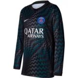 Paris Saint-Germain 2026/27 Stadion keeper replica voetbalshirt met Nike Dri-Fit-technologie (oudere kinderen), zwart/wit, II3616-011, XL