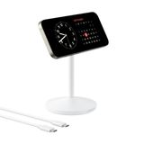 Anker MagGo Hoofdtelefoons, Headset, Smartphone, Smartwatch Wit USB Draadloos opladen Snel opladen Binnen