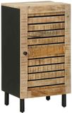 vidaXL Opbergkast Naturel 40 x 33 x 75 cm Massief Mango Hout