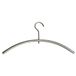 OBF-Online-Discount Grimme 9000 Grimme Pachet kleerhangers, draaibaar, hoogwaardige metalen kleerhanger, breedte 445 mm, geborsteld roestvrij staal, zilver