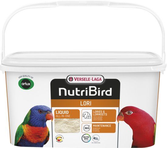 Nutribird Versele-Laga Nutribird Lori - Vogelvoer - 3 kg