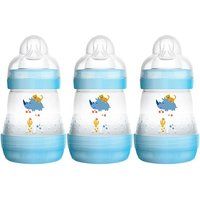 MAM Easy Start 160ml Bottle 3 Pack - Blue