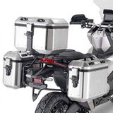 Zijdelingse GIVI Zijdelingse bagagedrager PL One-Fit, geconfigureerd voor koffers MONOKEY® PL01188MK