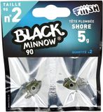 Fiiish Black Minnow Jig Kop Lures - BM90 - 5g - 2 Stuks