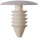 KS Tools 420.1307 Verbindingsclip voor achterbumper voor GM, verpakking van 10 stuks