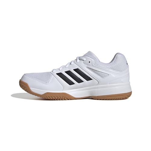 Adidas Speedcourt Damesschoenen voor binnen - Ftwr Wit/Core Zwart/GUM10 - 40 EU