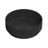Hudson Reed Vasque Ronde Moderne - 35 cm - Design À Poser - Noir Mat
