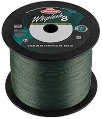 Berkley Whiplash 8 - 0.12mm - 17.5kg - 2000m - Mosgroen