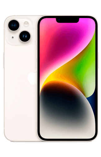 Apple-Refurbished Apple iPhone 14 256GB Wit Refurbished