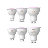 Philips Hue Philips Bundel: 6x Slimme Gu10 Spot - White & Color Ambiance