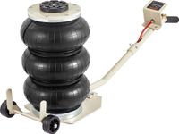 Cric pneumatique triple, 3 tonnes / 6600 lbs, cric pneumatique pour soulever les voitures et les SUV