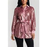 GUESS Marciano By Kaia Veste Chemise Fleuri Pivoine Sequ