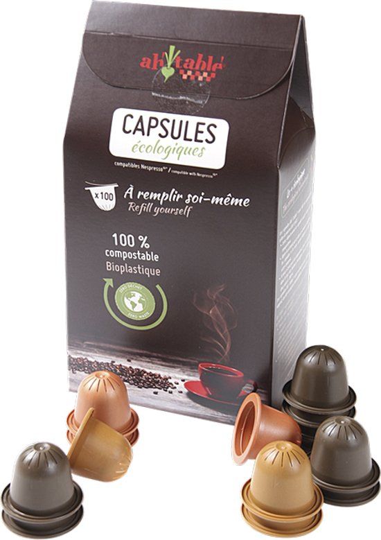 Ecodis Biologische afbreekbare Koffie cups - 2019