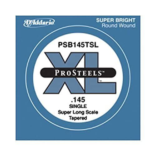 D'Addario Single Bass Prost .145 gauge Transparant