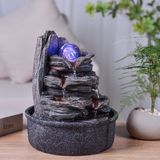 Luberon Kamerfontein Nature Luberon (25cm) | Binnenfontein | Waterornament | Incl. LED Verlichting | Feng Shui Webwinkel