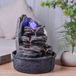 Luberon Kamerfontein Nature Luberon (25cm) | Binnenfontein | Waterornament | Incl. LED Verlichting | Feng Shui Webwinkel