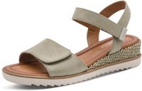 Tamaris - Dames - Sandalen - Groen - Maat 39