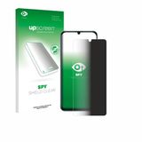 upscreen - privacy screenprotector voor Huawei Enjoy 70 - Folie Beschermfolie Blauwlichtfilter
