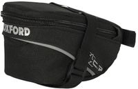 Oxford Zadeltas Zwart 6.75L Waterafstotend Reflecterend