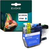 Evoke Compatible Ink for Brother LC-3213 Cyan 7ml