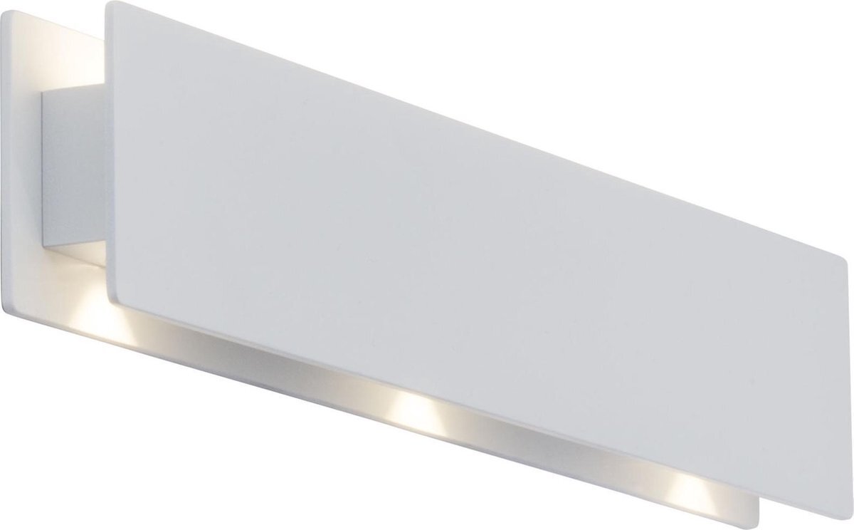 Brilliant AEG lamp Court LED buitenwandlamp wit | 1x 8,4W LED geïntegreerd (SMD-chip), (504lm, 3000K) | Schaal A ++ tot E | IP-beschermingsklasse: 54 - spatwaterdicht