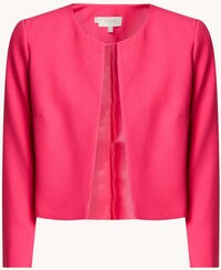 Hobbs Elize cropped blazer met ronde hals