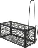 Alma Garden Diervriendelijke muizenval/rattenval - 1x stuks - zwart - metaal - 28 x 11 cm