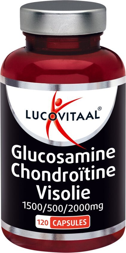 Lucovitaal Glucosamine Chondroitine Visolie 120 capsules