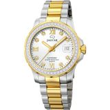 Jaguar Executive Diver Ladies Horloge - Jaguar dames horloge - Bicolor - diameter 34.5 mm - roestvrij staal