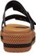 Crocs Brooklyn Dames Platform Sandalen Zwart Gesp Maat 36/37