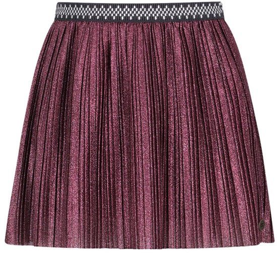 Like Flo Meisjes Rok F508-5704 - Maat 122/128 - Polyester - Rood