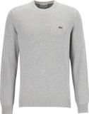 Lacoste Pull en coton biologique à col rond - Pulls de sport - gris - Hommes