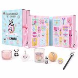 WDMT Kawaii Adventskalender voor Kinderen – 24 Panda Verrassingen met Accessoires, Stickers en Schrijfwaar – Kerstcadeau voor Meisjes – Kerstkalender Kinderen – I Love Kawaii