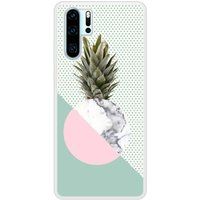 P30 Pro Ananas marbre bedrukt siliconen hoesje