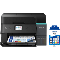 Epson EcoTank ET-4950 + 1 set extra inktflesjes