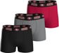 NFL San Francisco 49ers 3-Pack Boxers | Black/Grey/Red