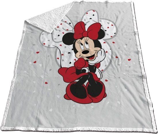 Disney Minnie Mouse Fleece Plaid 130 x 170 cm