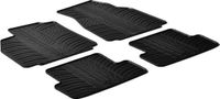 Gledring Rubbermatten Renault Megane II 2002- (T profiel 4-delig)