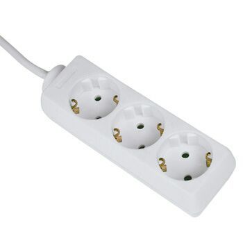 Hama 00030528 Overspanningsbeveiliging - 3 AC-uitgangen - 1.4m - Wit