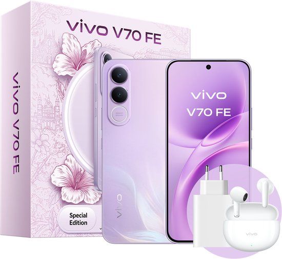 Vivo V70 FE 256GB Paars