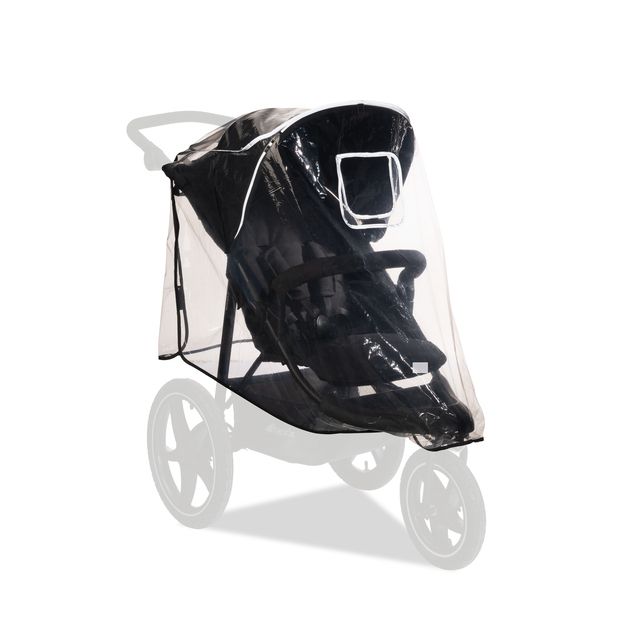 Hauck Raincover Regenhoes voor Kinderwagen - Zwart