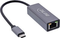 InLine USB 3.2 netwerkadapterkabel, USB-C naar RJ45 Gigabit netwerk