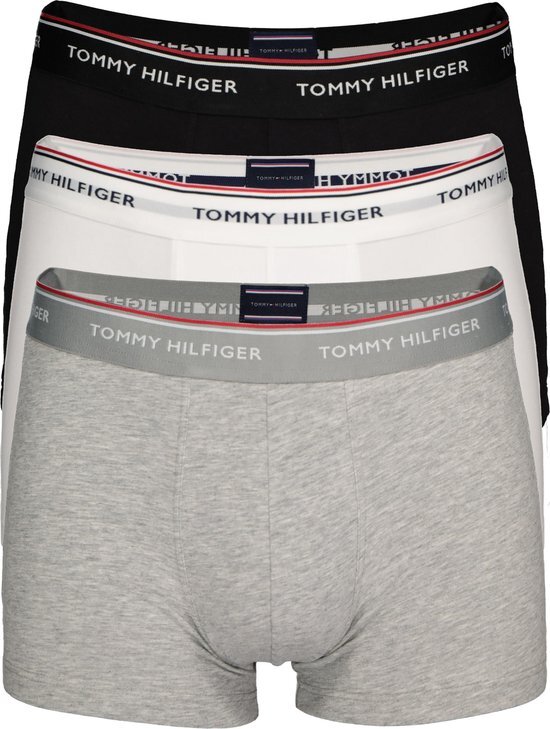 Tommy Hilfiger Trunk 3 Pack - Boxers - Heren - Maat XXL - Zwart