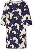 Schiesser Dames Nachthemd Gebloemd Driekwart Mouw Katoen/Modal Multicolour 4 Maat 38