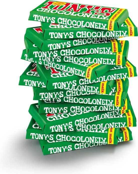Tony's Chocolonely reep Melk Hazelnoot - 15 x 180 gram