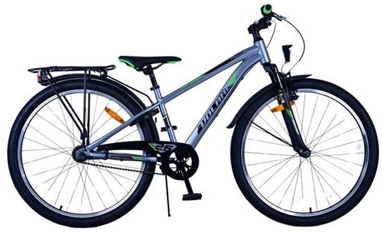 Volare Cross Kinderfiets - Jongens - 26 inch - donker Grijs - 3 Versnellingen