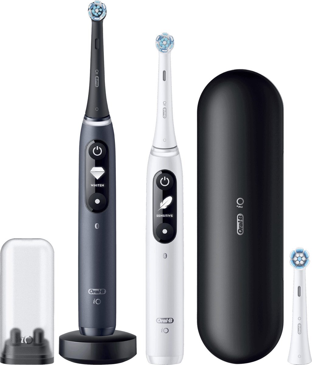 Oral-B Oral-B IO Series 7 Elektrische Tandenborstels Zwart En Wit / Duo ...