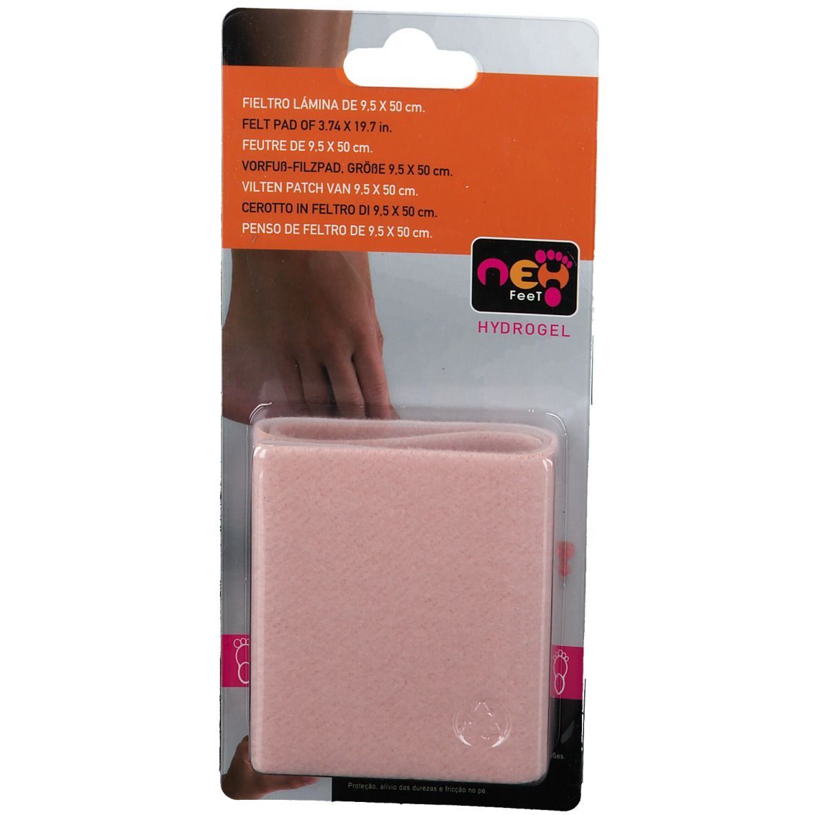 Style Pharma NEH Feet Felt Patch 9.5x50 cm 1 Piece Plaster